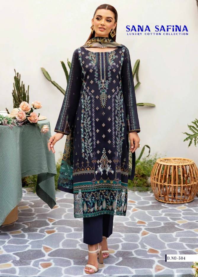 Sana Safina Vol 3 Luxury Cotton Pakistani Dress Material Wholesale Price In Surat
